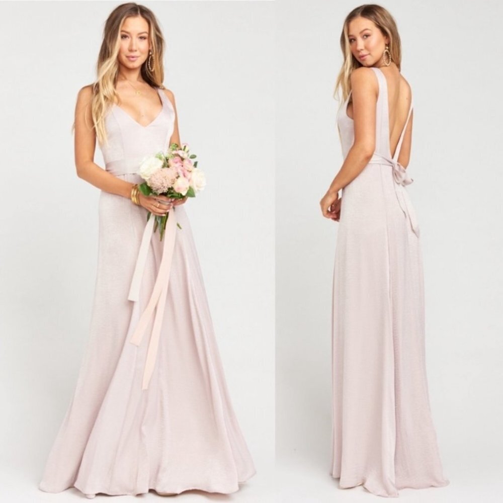 NWT Show Me Your Mumu Jenn Maxi Dress Ring Sheen XXXL New With Tags Bridesmaid